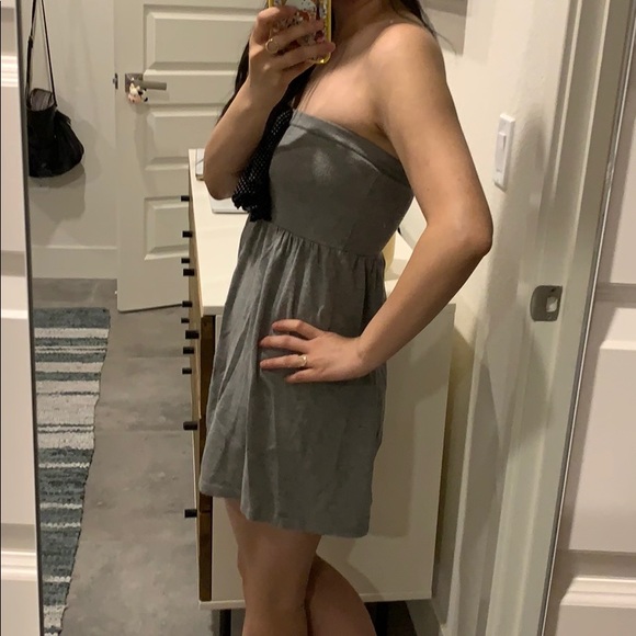 Mini Sweater Ruffle Dress - Picture 3 of 3